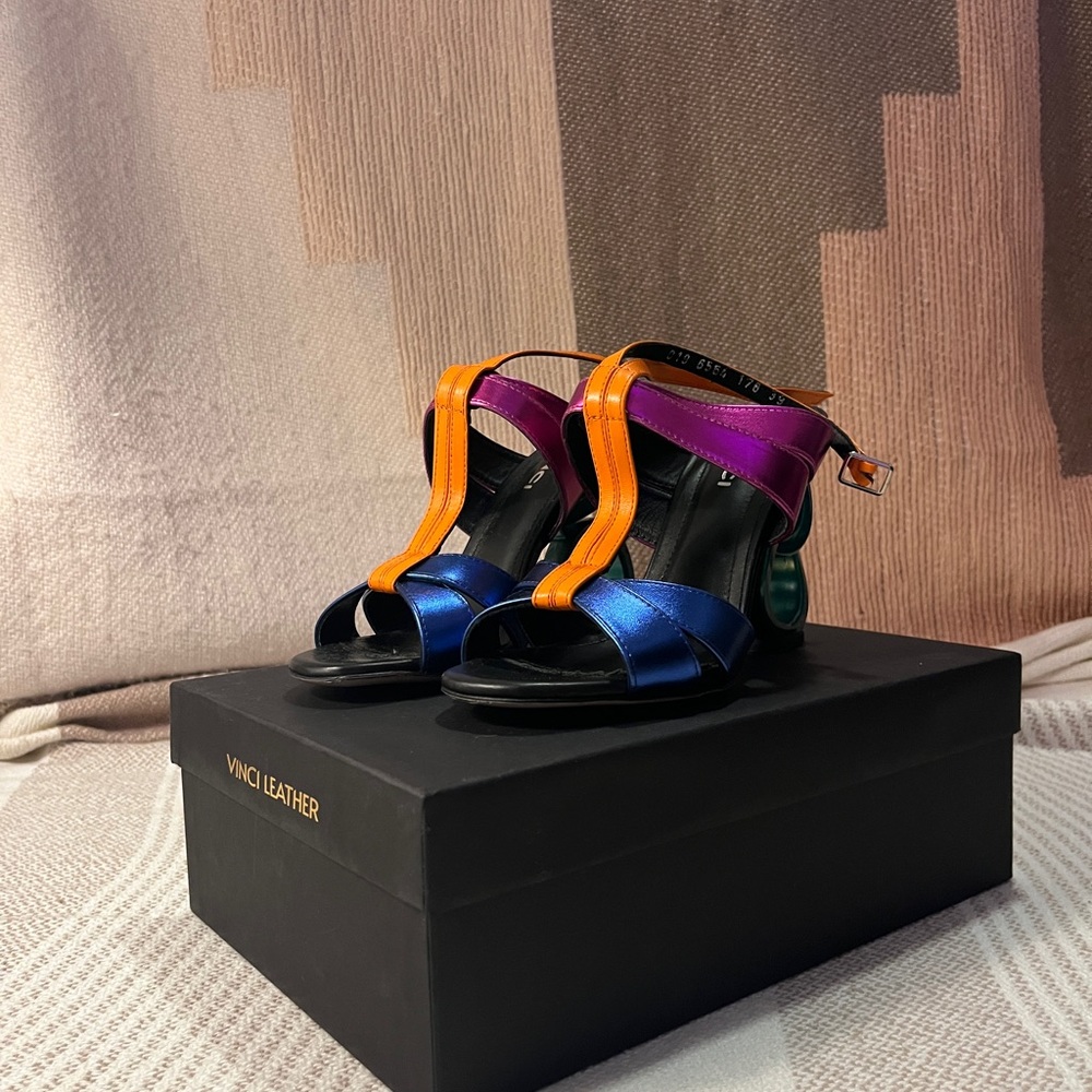 Vinci leather shoes